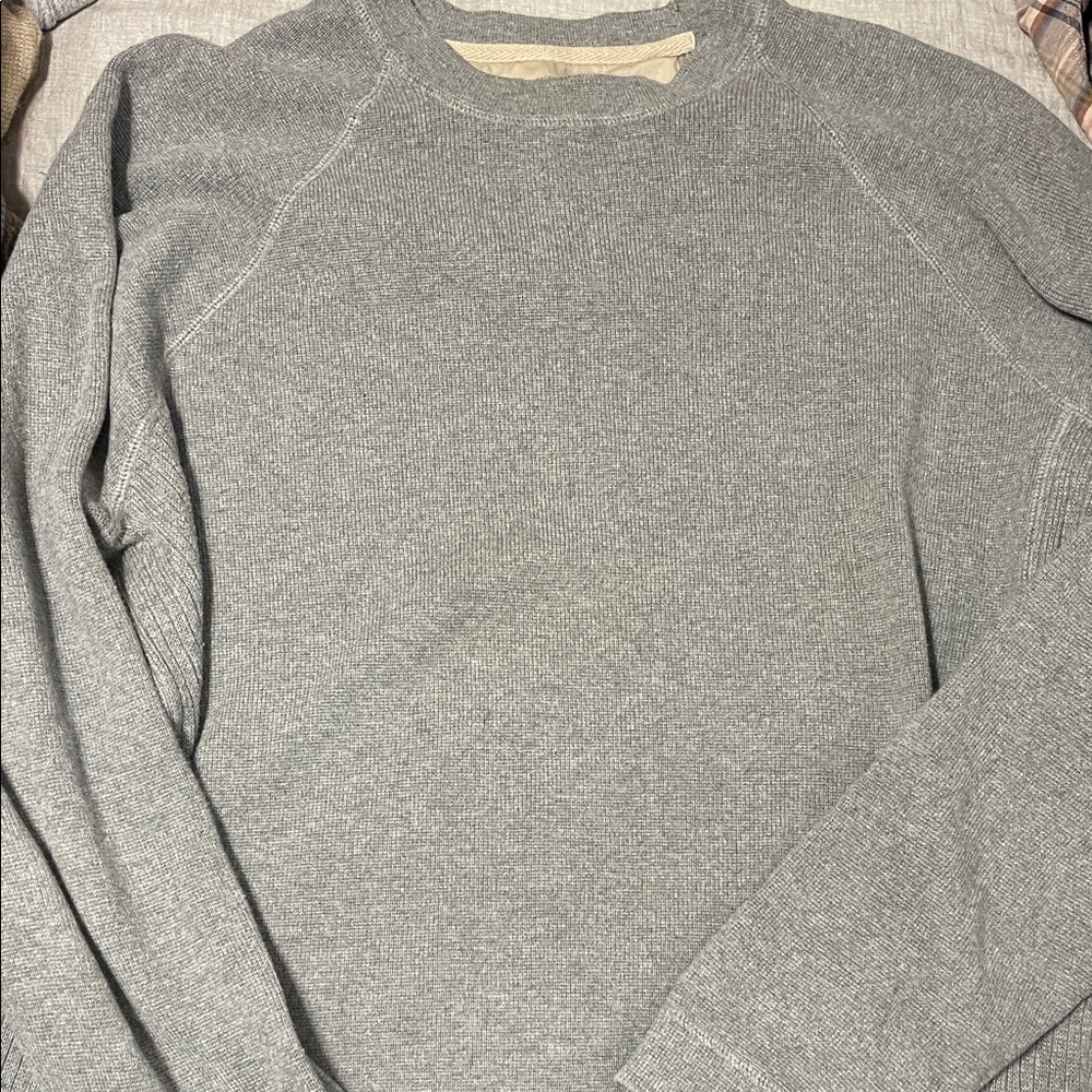 Eddie Bauer Men's Crewneck Sweater - Heather Gray